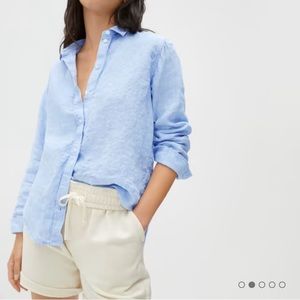 Everlane - The Linen Relaxed Shirt - size 4